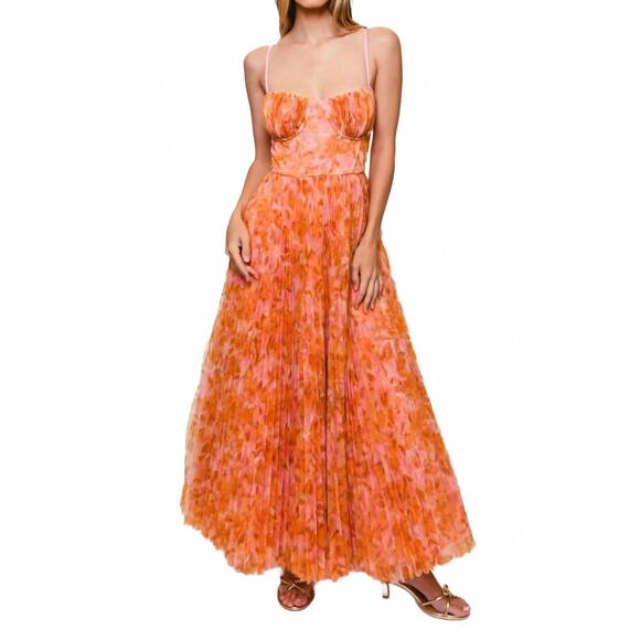 NEW HUTCH amara gown in multi